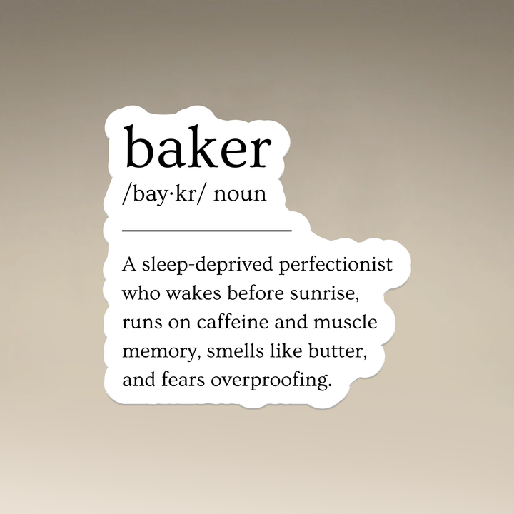 Baker Definition Vinyl Magnets
