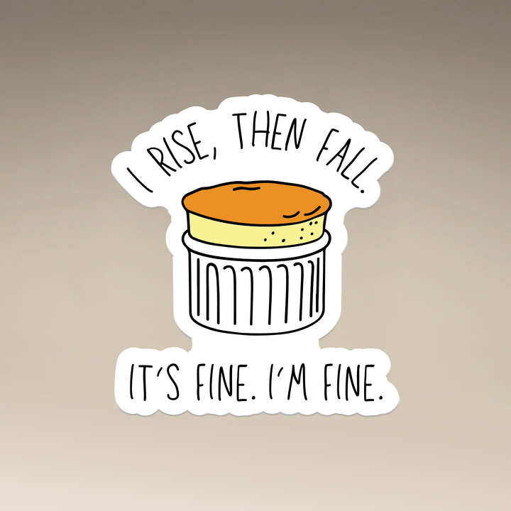 Souffle State of Mind Vinyl Magnets