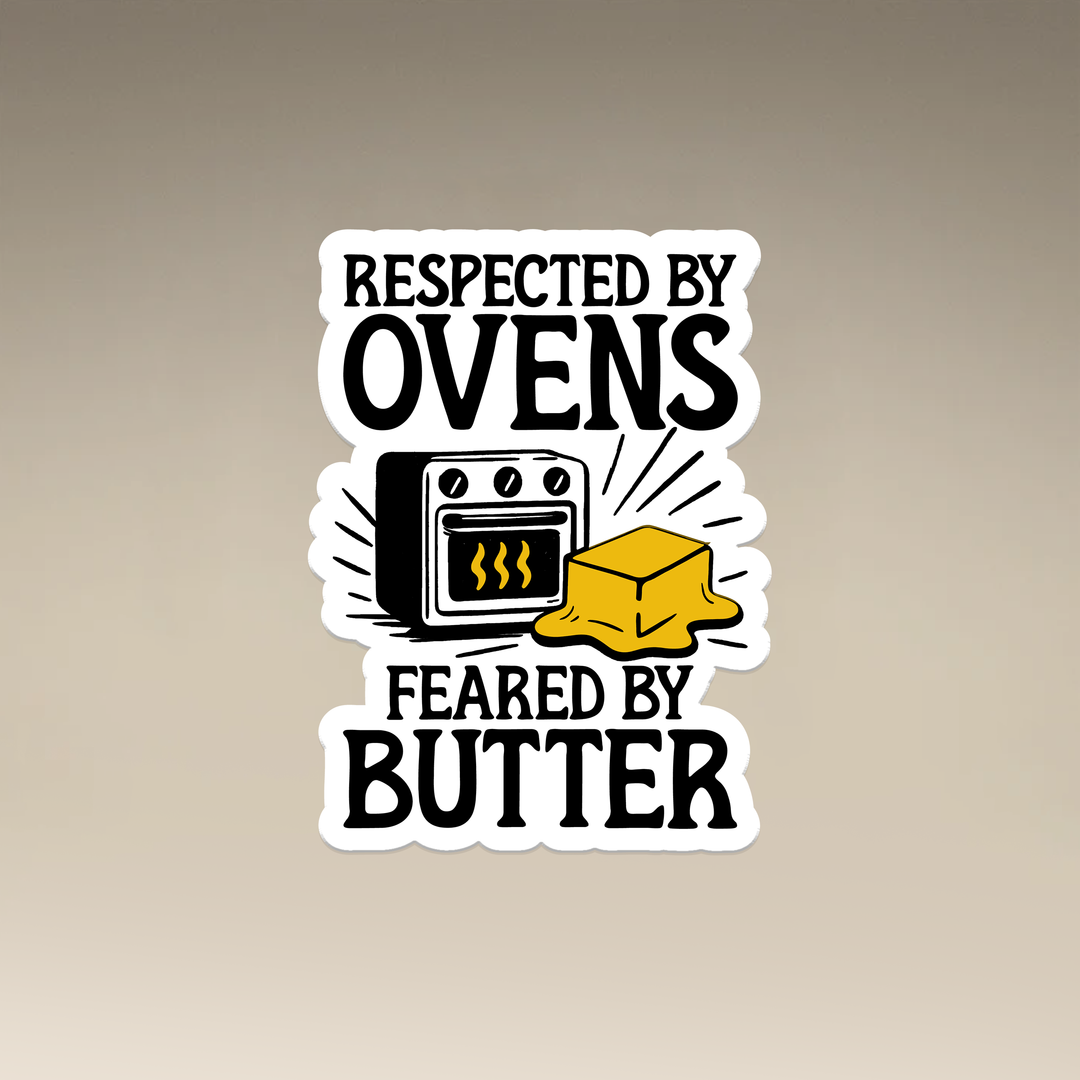 Feared by Butter Vinyl Magnets