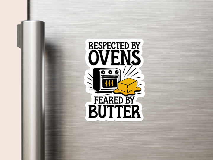 Feared by Butter Vinyl Magnets