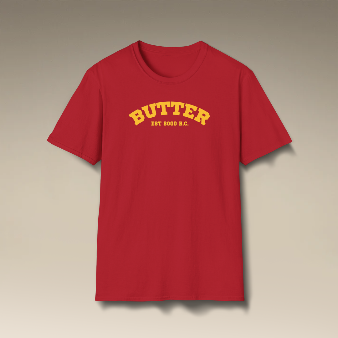 Butter Est. 8000 B.C. Softstyle T-Shirt