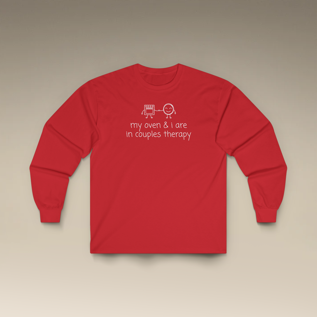 Couples Therapy With Oven Long Sleeve T-Shirt