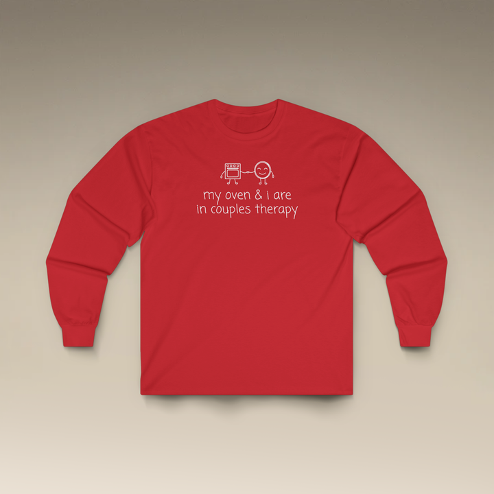 Couples Therapy With Oven Long Sleeve T-Shirt