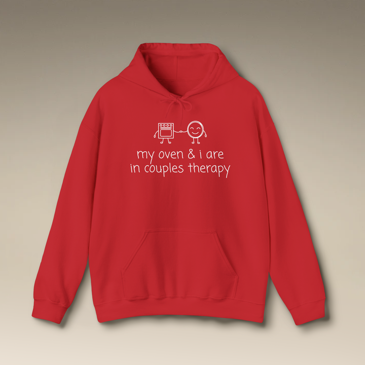 Couples Therapy With Oven Heavy Blend Hoodie