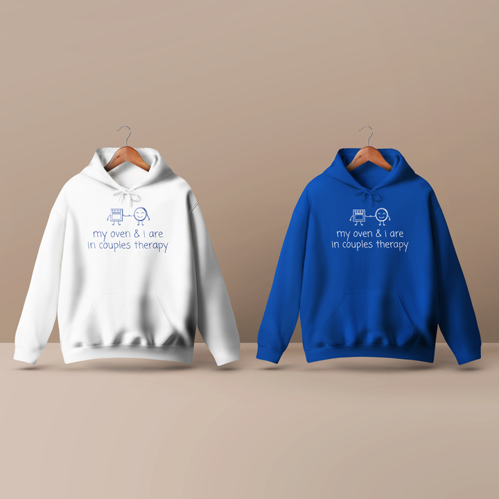 Couples Therapy With Oven Heavy Blend Hoodie