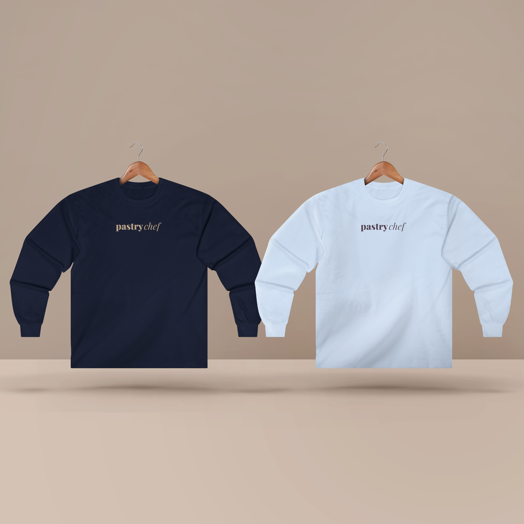 Pastry Chef Minimalist Long Sleeve T-Shirt
