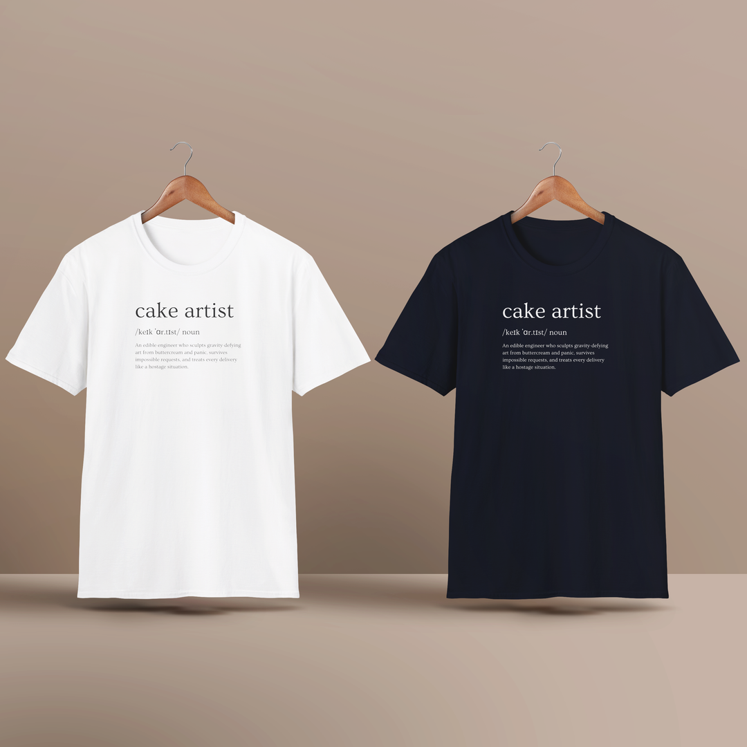 Cake Artist Definition Softstyle T-Shirt