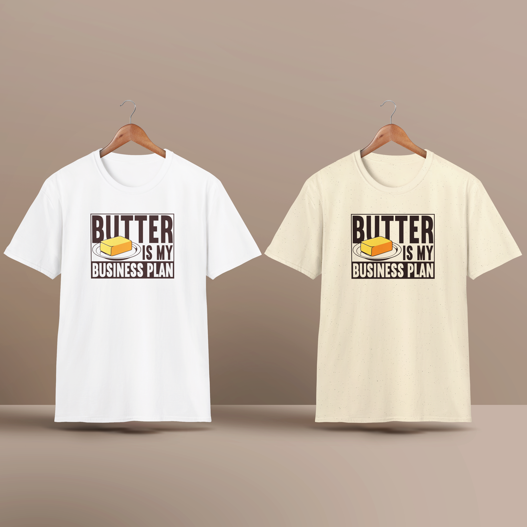 Butter Is My Business Plan Softstyle T-Shirt
