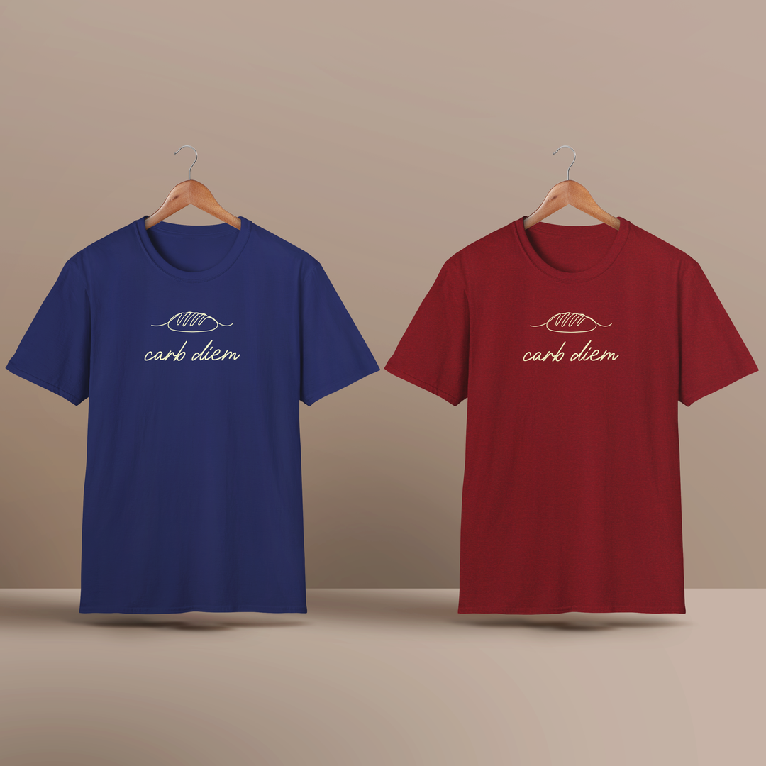 Carb Diem Minimalist Softstyle T-Shirt