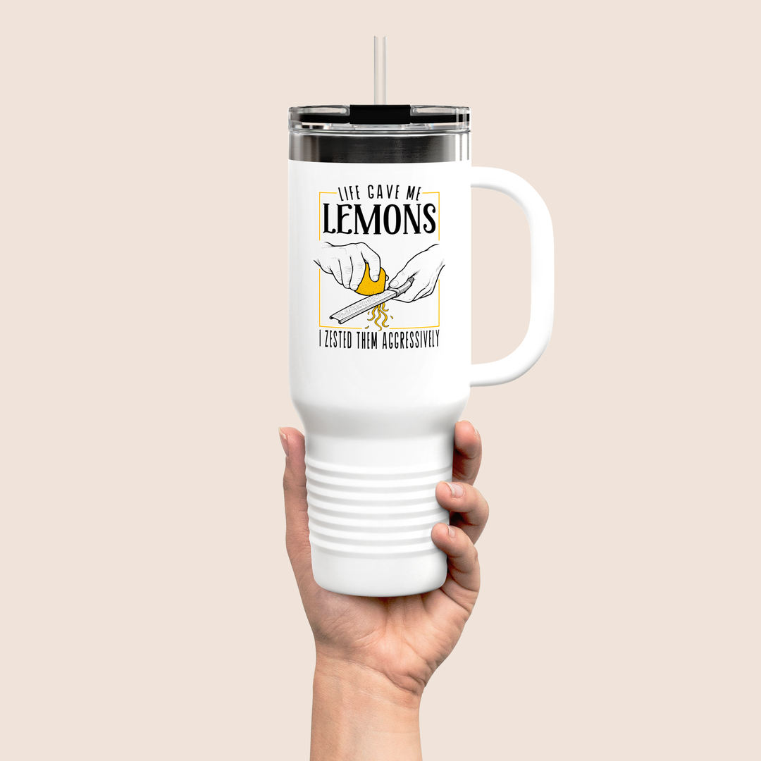 Life Gave Me Lemons 40oz Insulated Tumbler