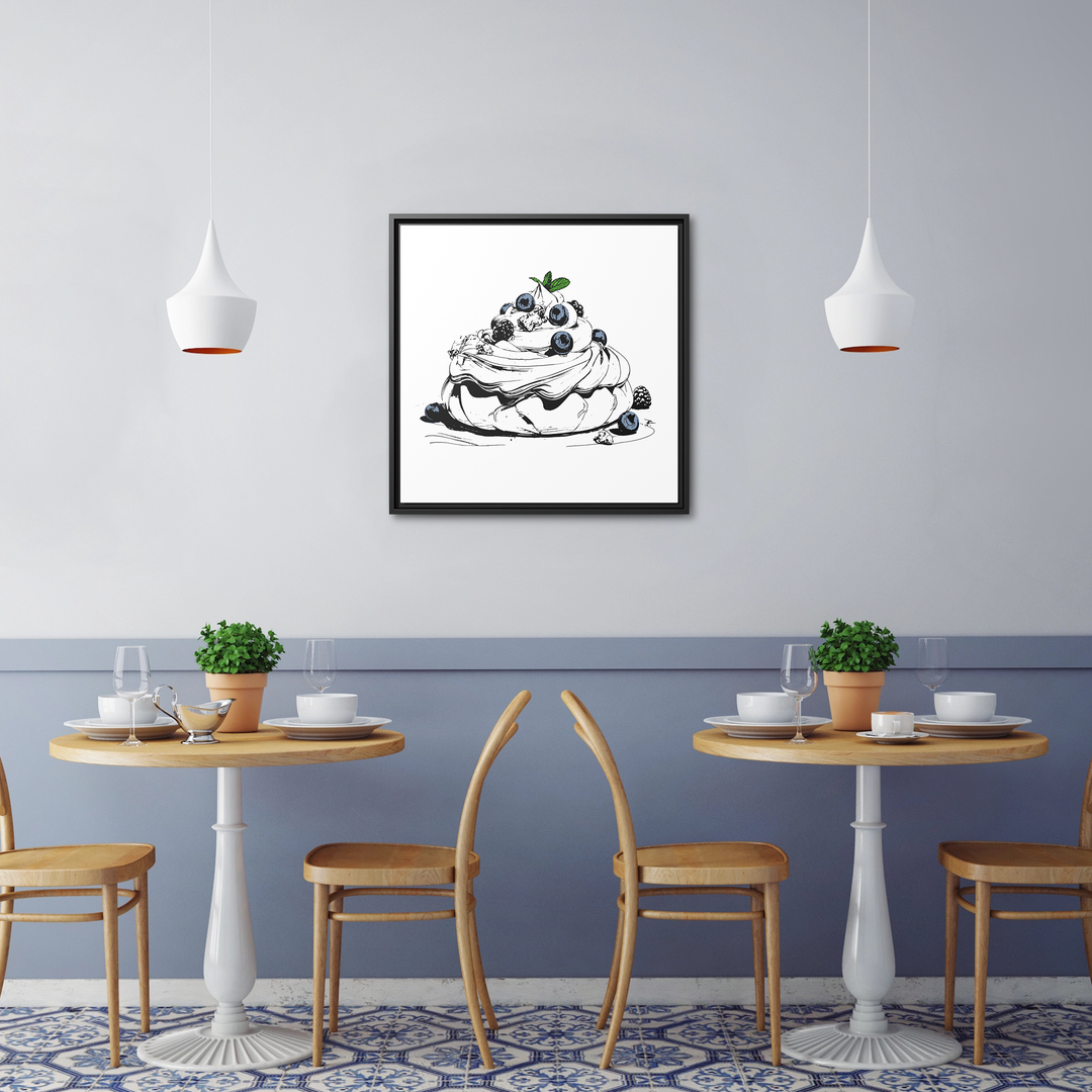 Pavlova Framed Canvas