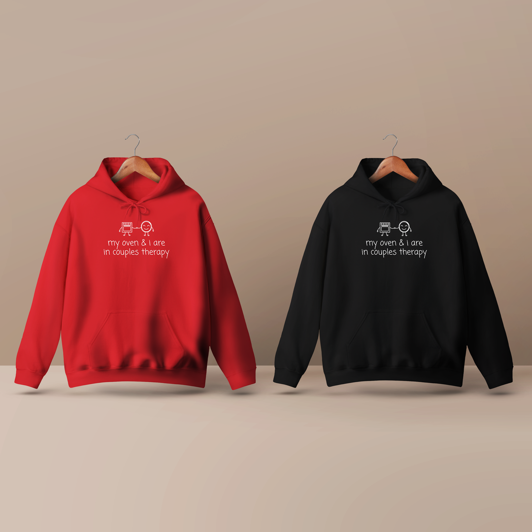 Couples Therapy With Oven Heavy Blend Hoodie