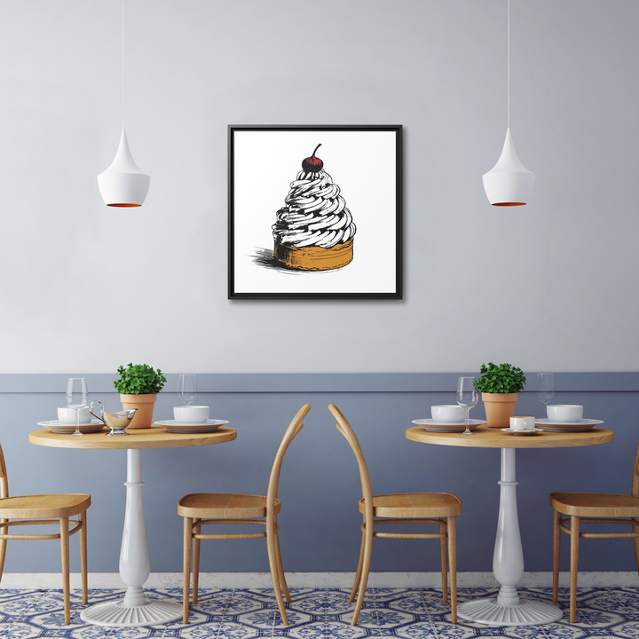 Mont Blanc Framed Canvas