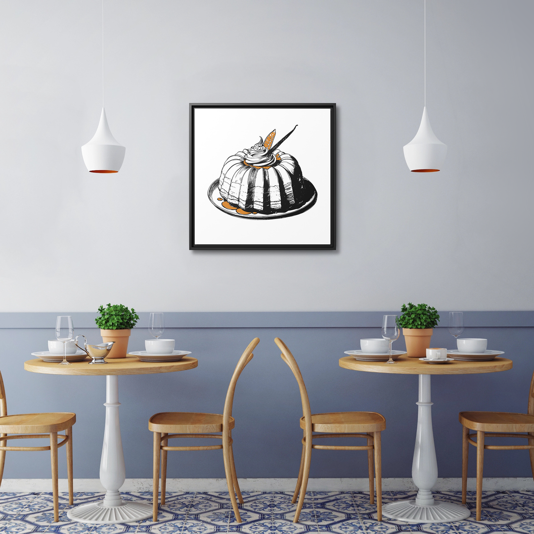 Baba Au Rhum Framed Canvas