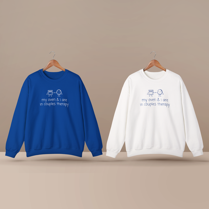 Couples Therapy With Oven Crewneck Sweatshirt