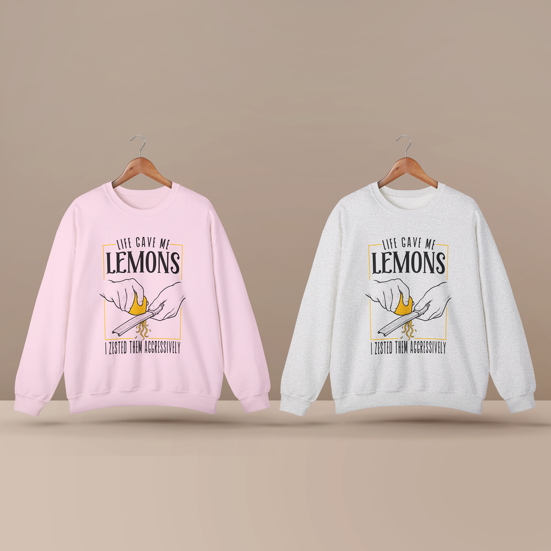 Life Gave Me Lemons Crewneck Sweatshirt