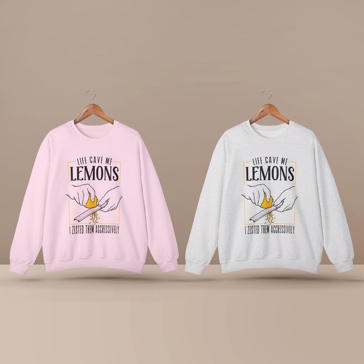 Life Gave Me Lemons Crewneck Sweatshirt