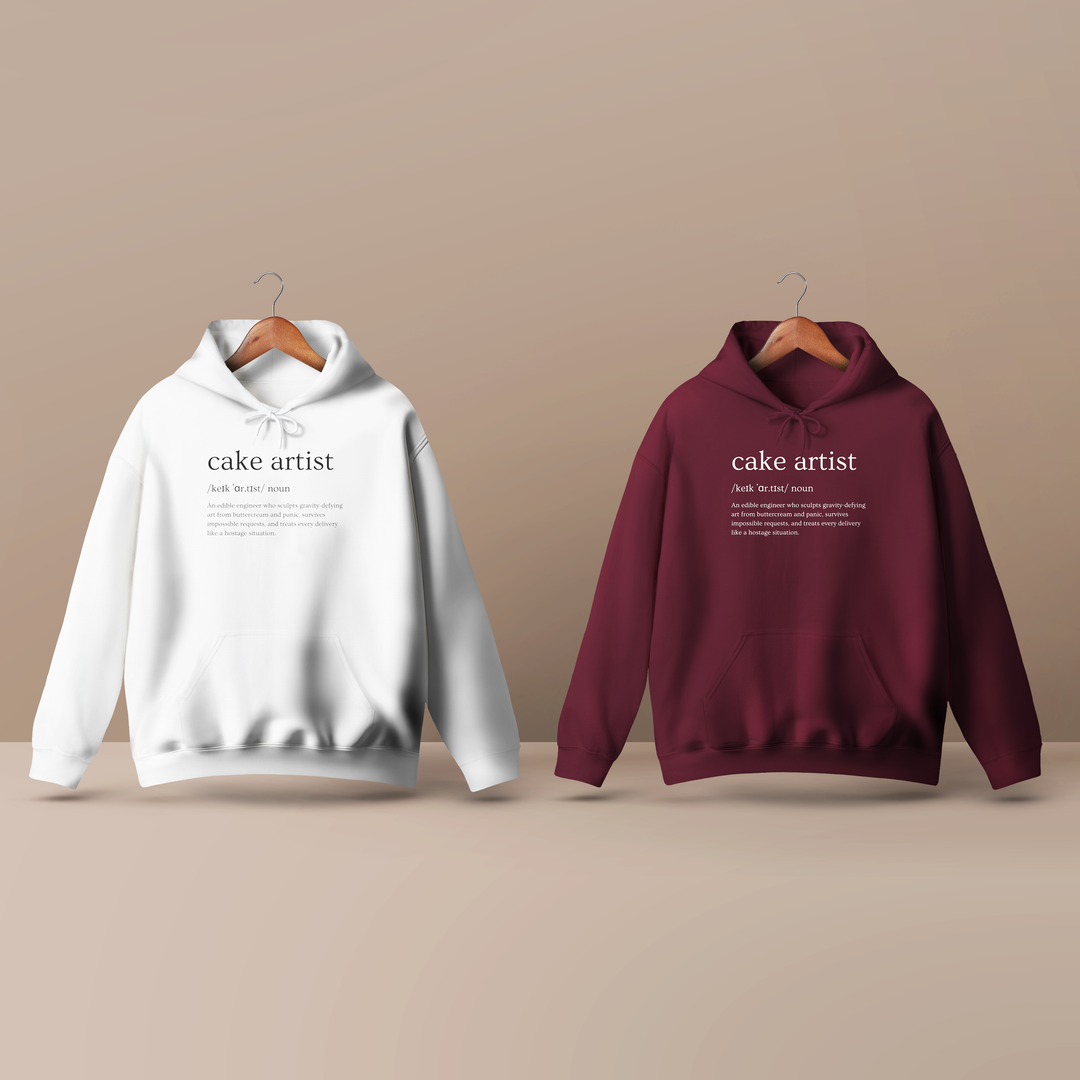 Cake Artist Definition Heavy Blend Hoodie