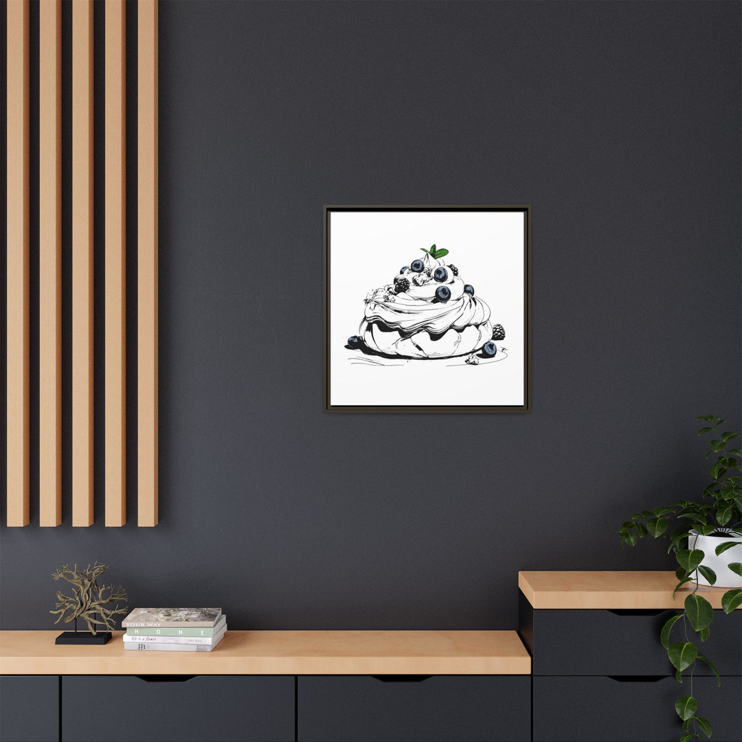 Pavlova Canvas with Floating Frame