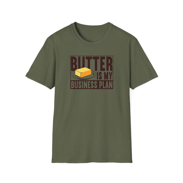 Butter Is My Business Plan Softstyle T-Shirt