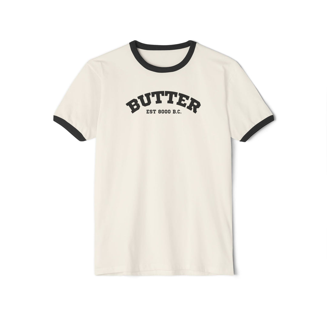 Butter Est. 8000 B.C. Ringer T-Shirt
