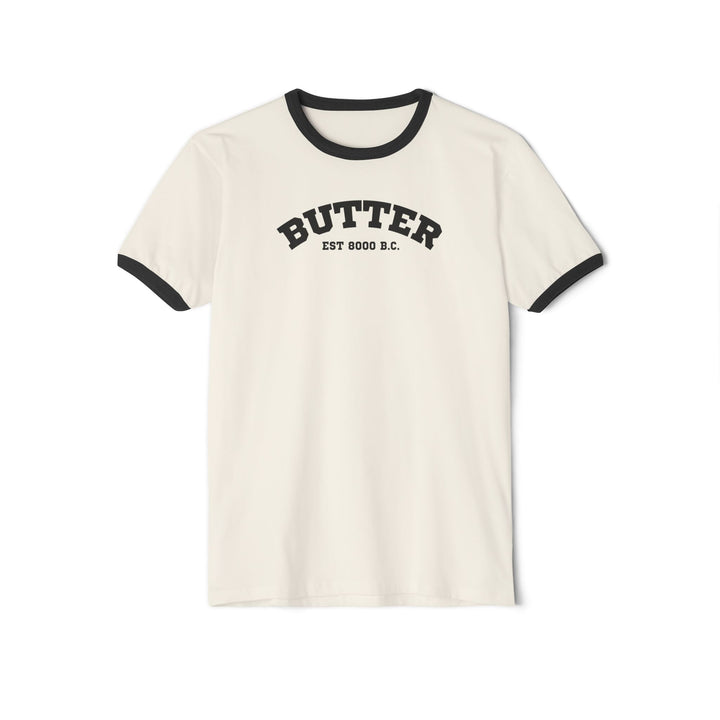 Butter Est. 8000 B.C. Ringer T-Shirt