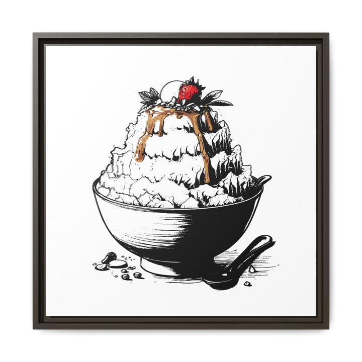 Bingsu Canvas with Floating Frame