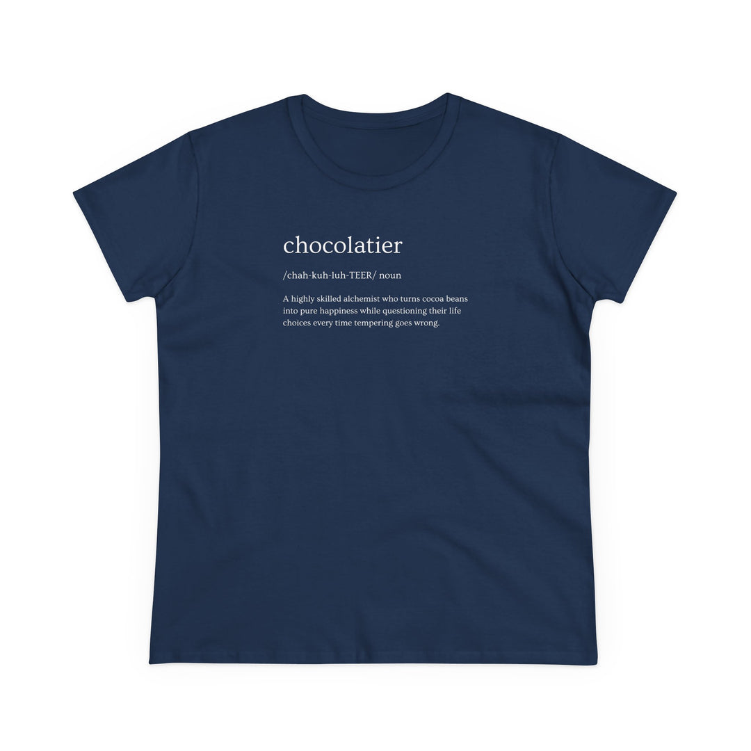 Chocolatier Definition Women's Cotton T-Shirt
