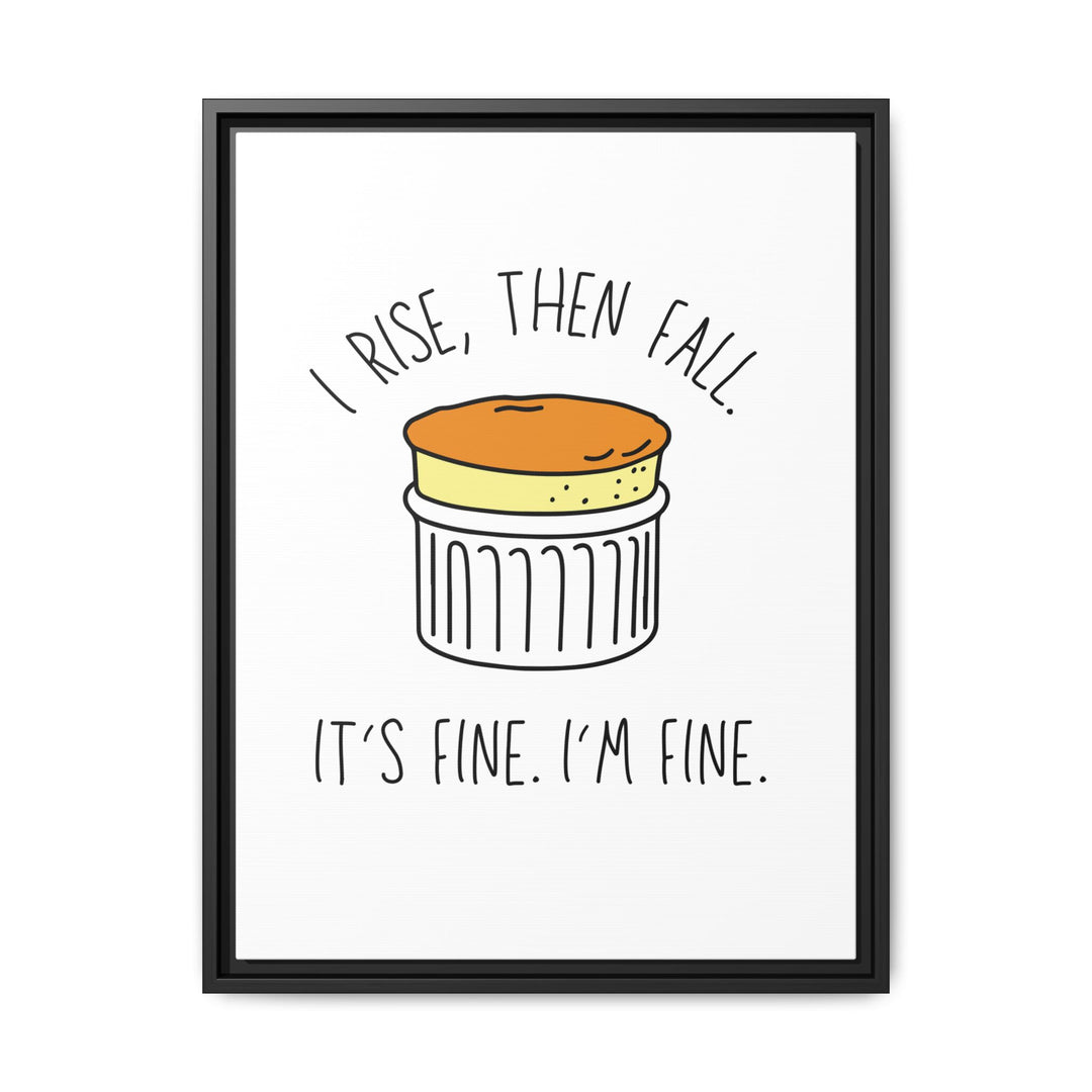 Souffle State of Mind Framed Canvas