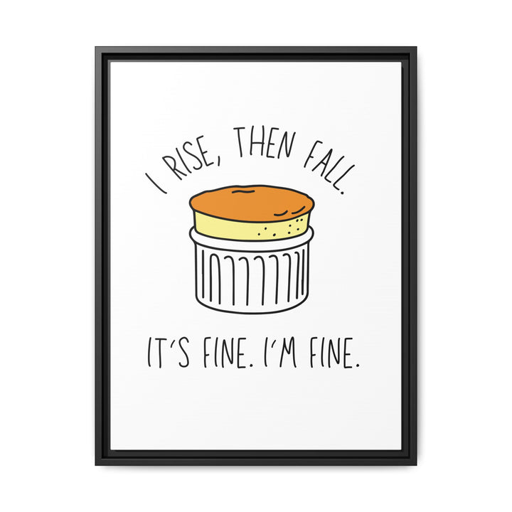 Souffle State of Mind Framed Canvas