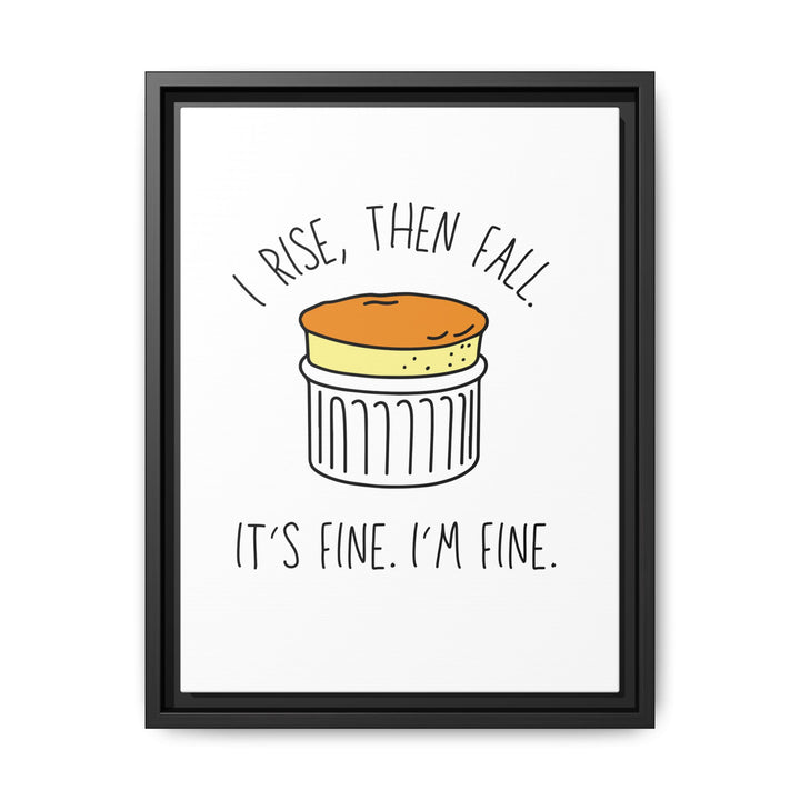 Souffle State of Mind Framed Canvas