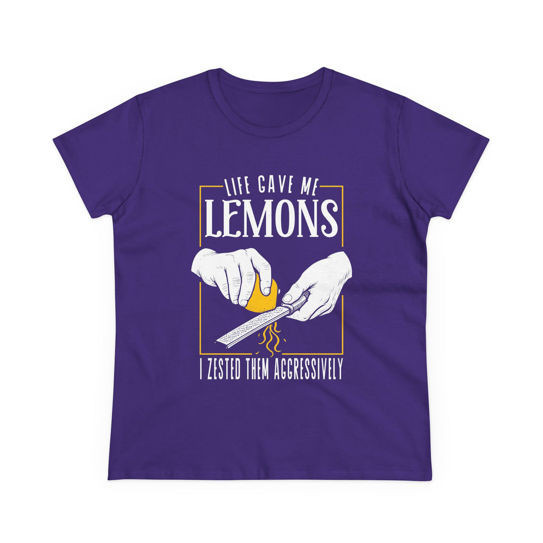 Life Gave Me Lemons Women's Cotton T-Shirt