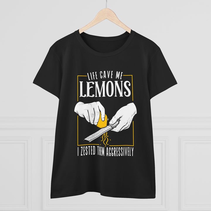 Life Gave Me Lemons Women's Cotton T-Shirt