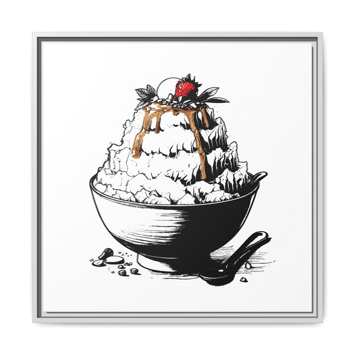 Bingsu Canvas with Floating Frame