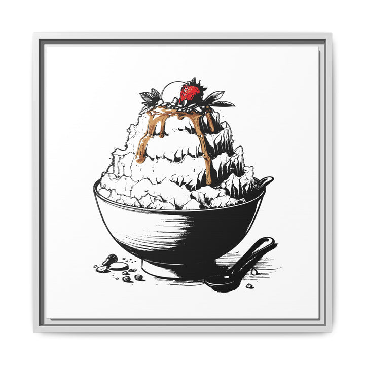 Bingsu Framed Canvas