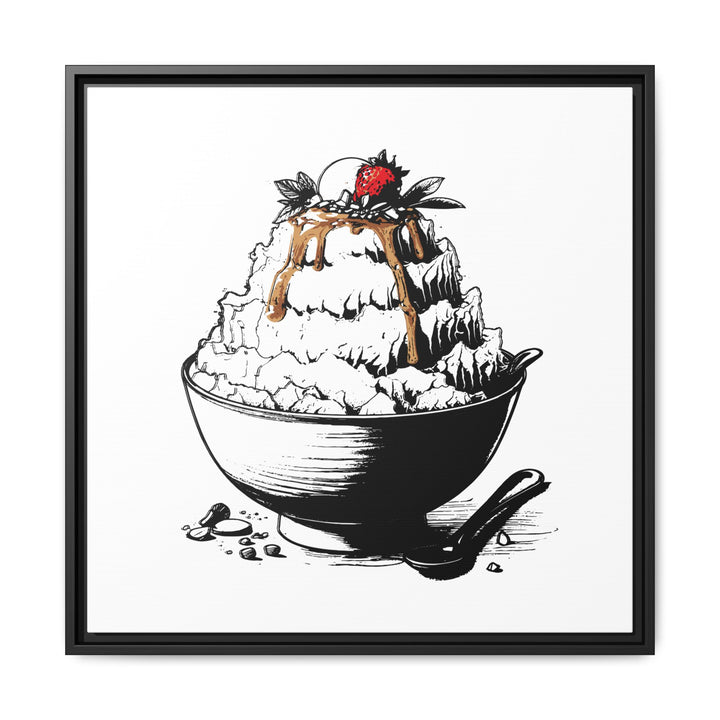 Bingsu Canvas with Floating Frame