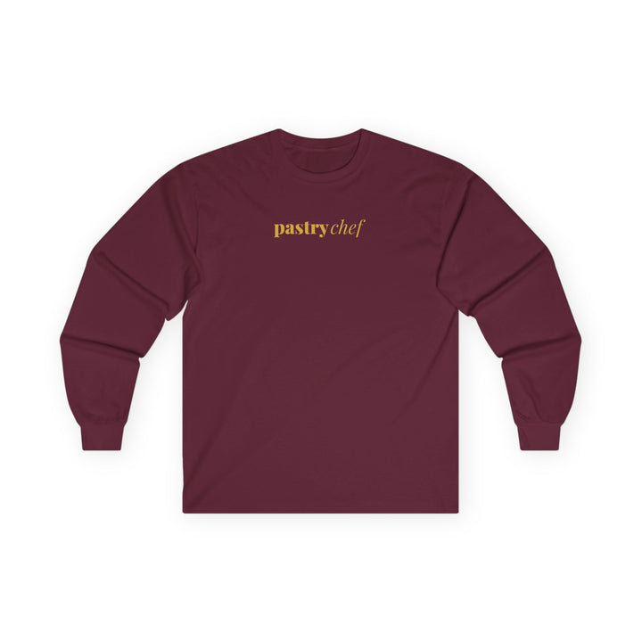 Pastry Chef Minimalist Long Sleeve T-Shirt