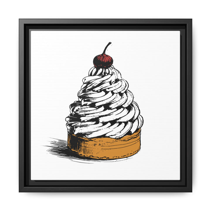 Mont Blanc Canvas with Floating Frame