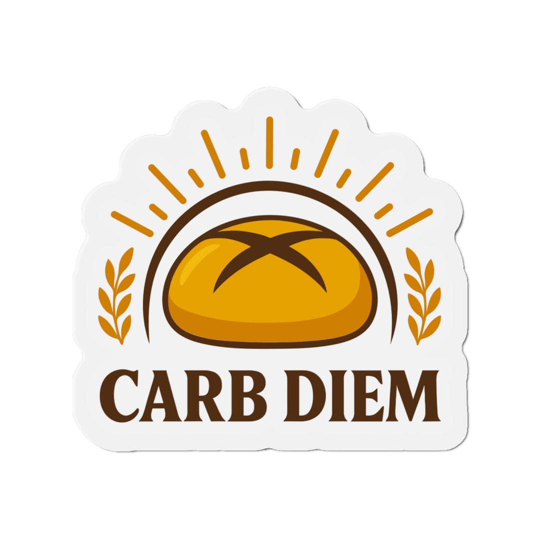 Carb Diem Vinyl Magnet