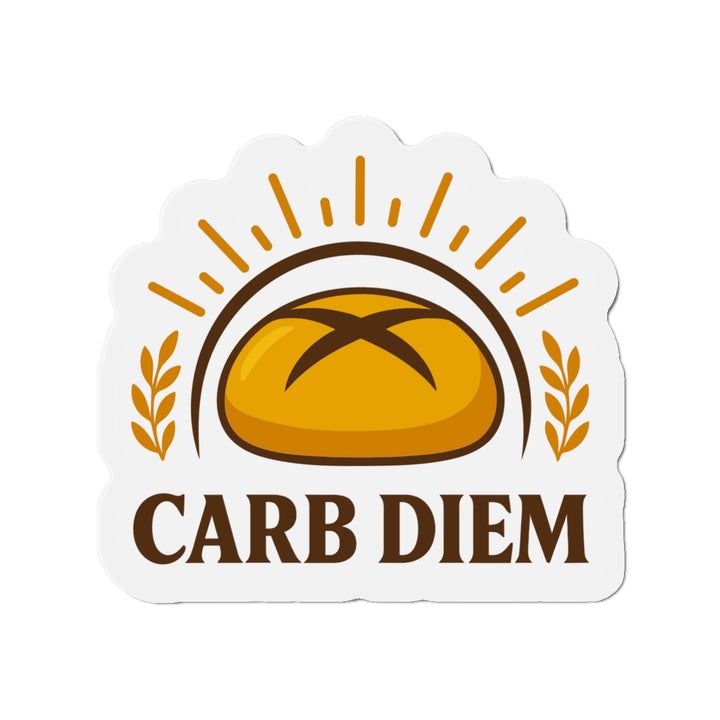 Carb Diem Vinyl Magnet