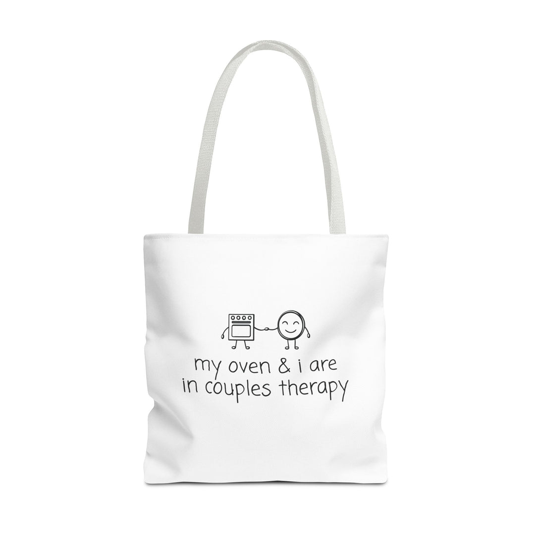 Couples Therapy With Oven Tote Bag