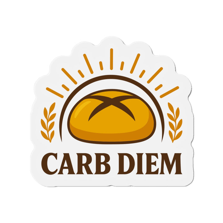 Carb Diem Vinyl Magnet