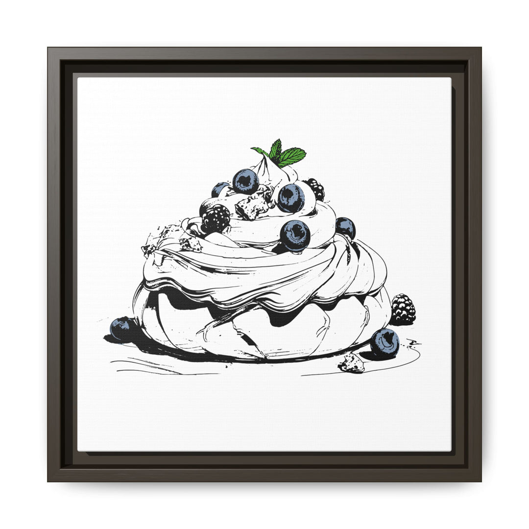 Pavlova Canvas with Floating Frame