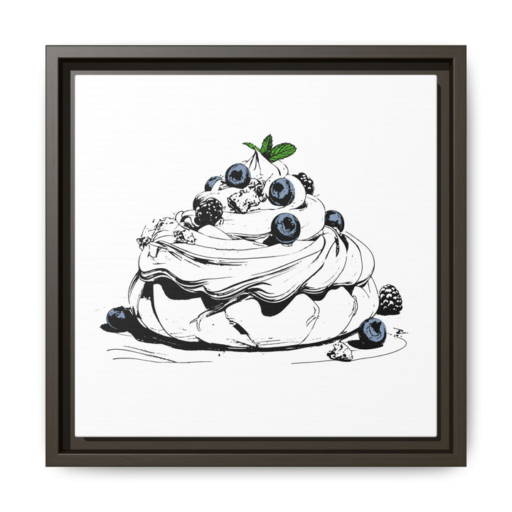 Pavlova Canvas with Floating Frame