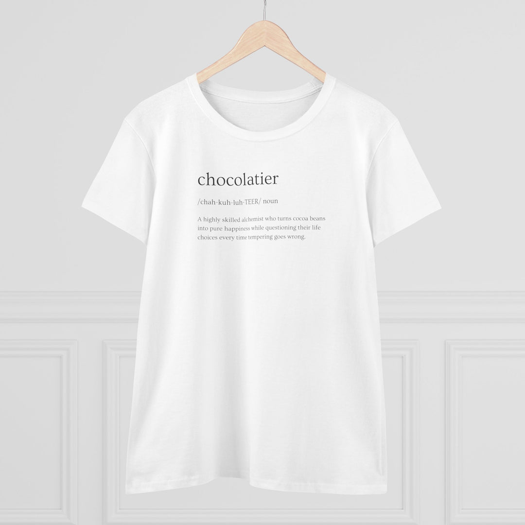 Chocolatier Definition Women's Cotton T-Shirt