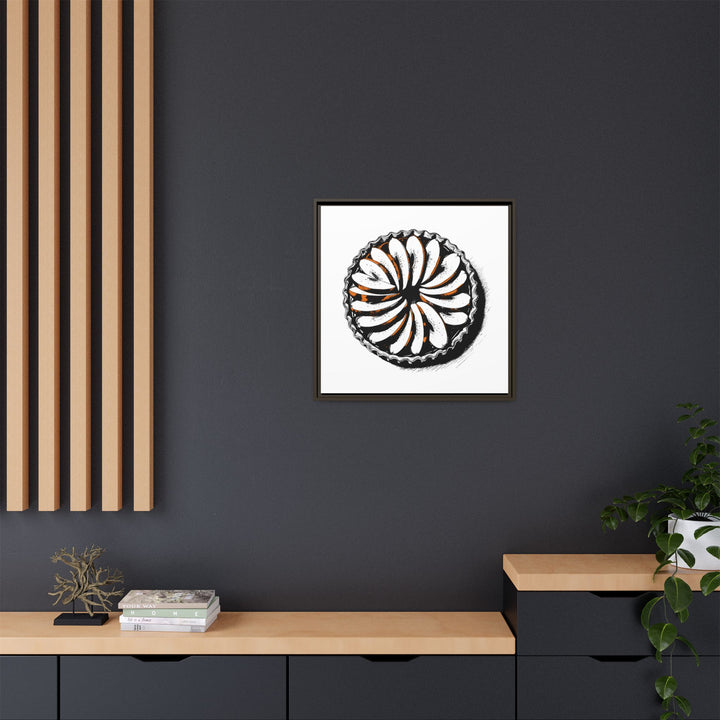 Tarte Tatin Canvas with Floating Frame