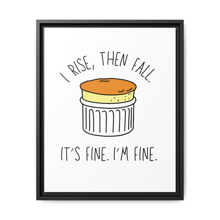 Souffle State of Mind Framed Canvas