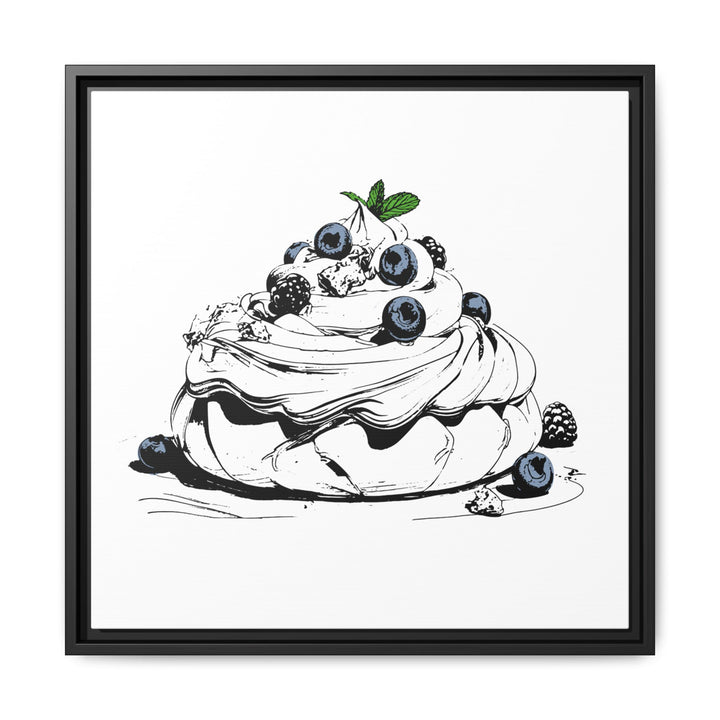 Pavlova Canvas with Floating Frame