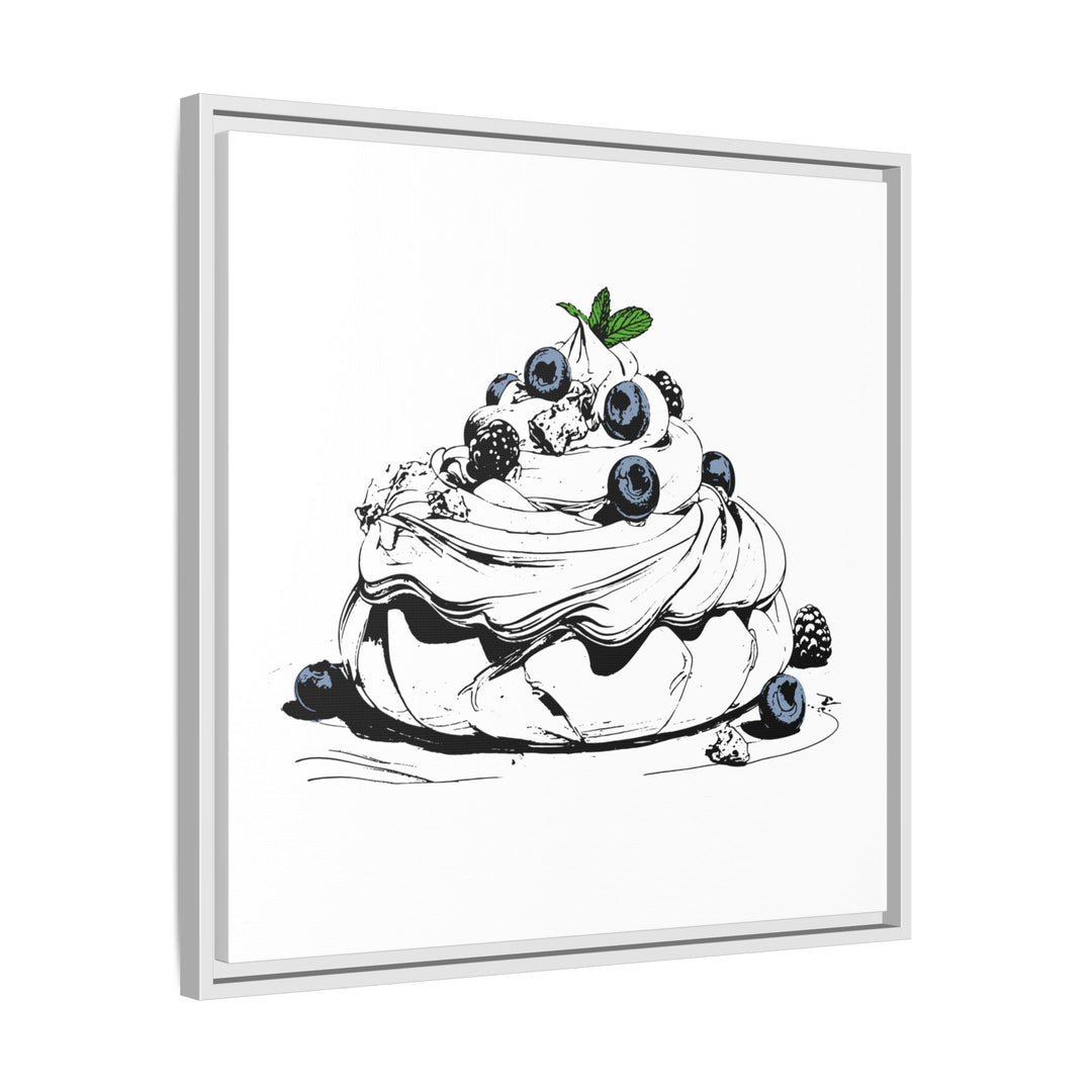 Pavlova Canvas with Floating Frame