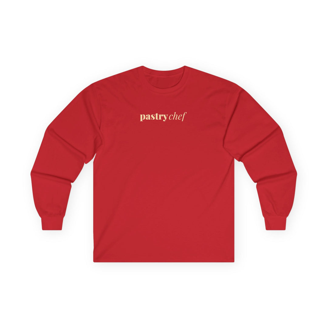 Pastry Chef Minimalist Long Sleeve T-Shirt